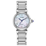 Montre Citizen L Mae EM1130-83D, cadran blanc, vue de face