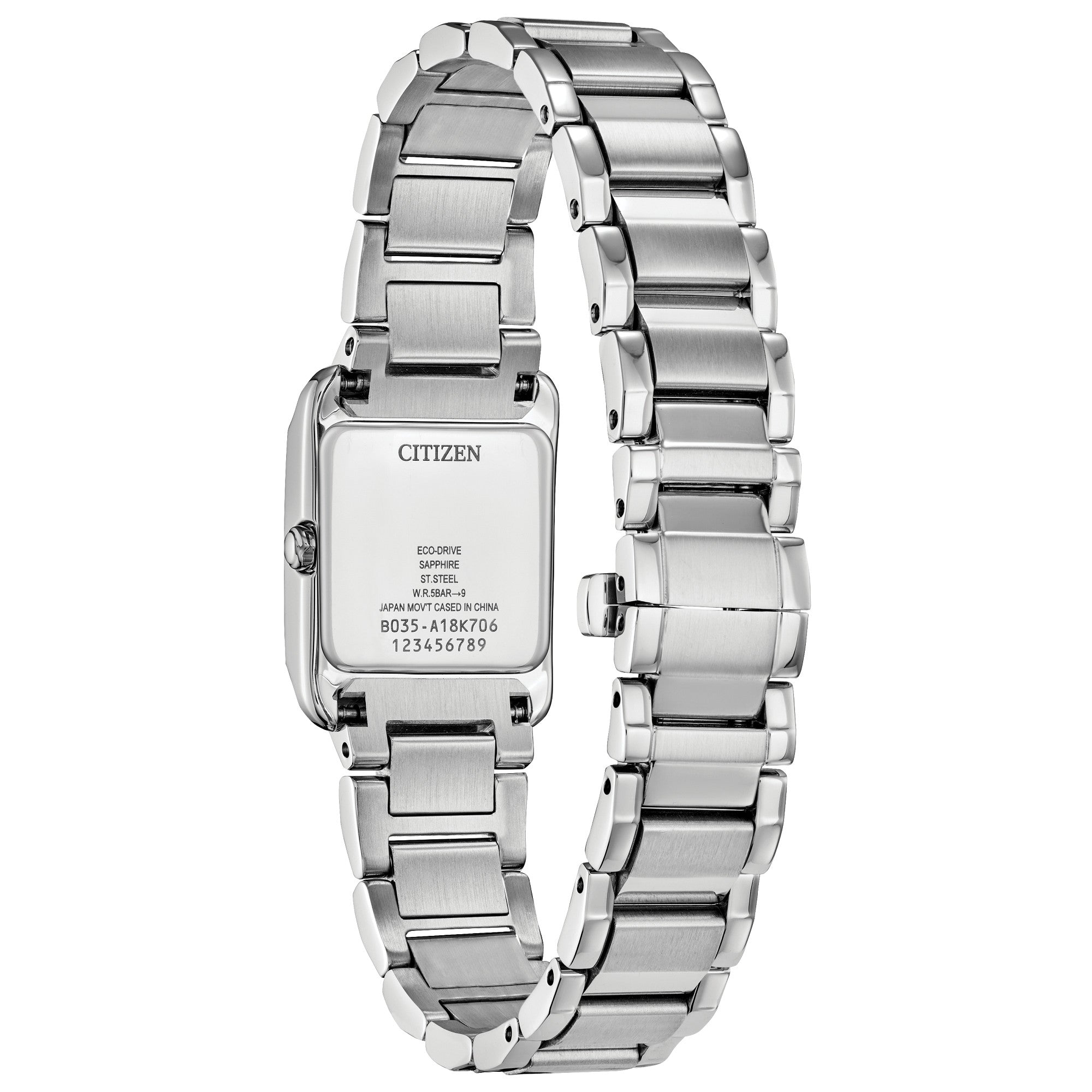 Montre Citizen L Bianca EW5600-52D, vue de dos