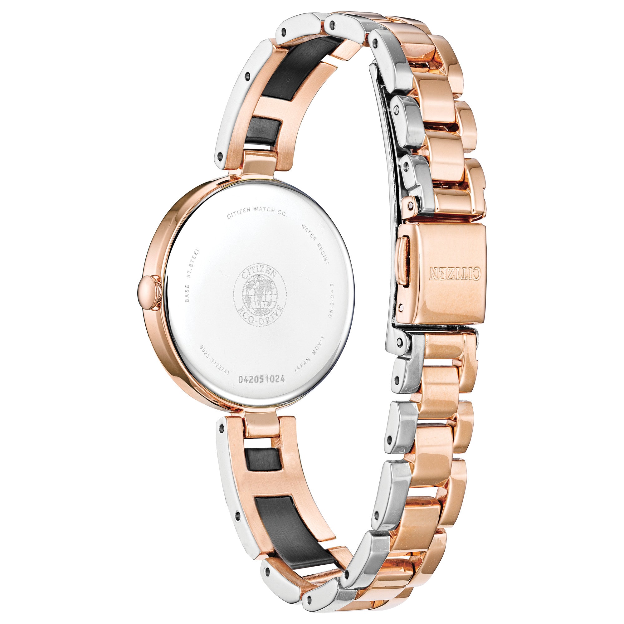 Citizen Axiom EX1536-55E watch, back view