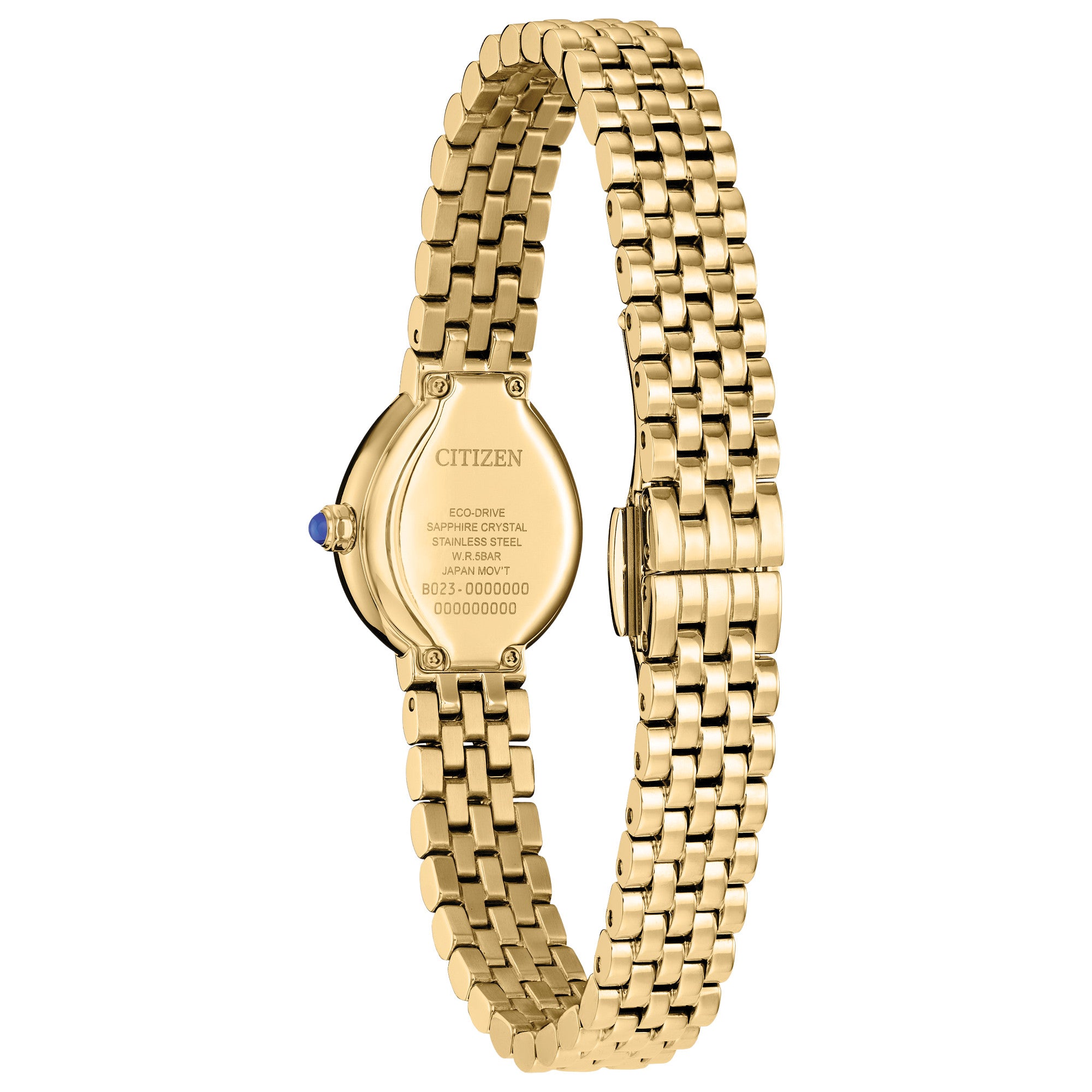 Montre Citizen L Rainell EX1552-59A, vue de dos