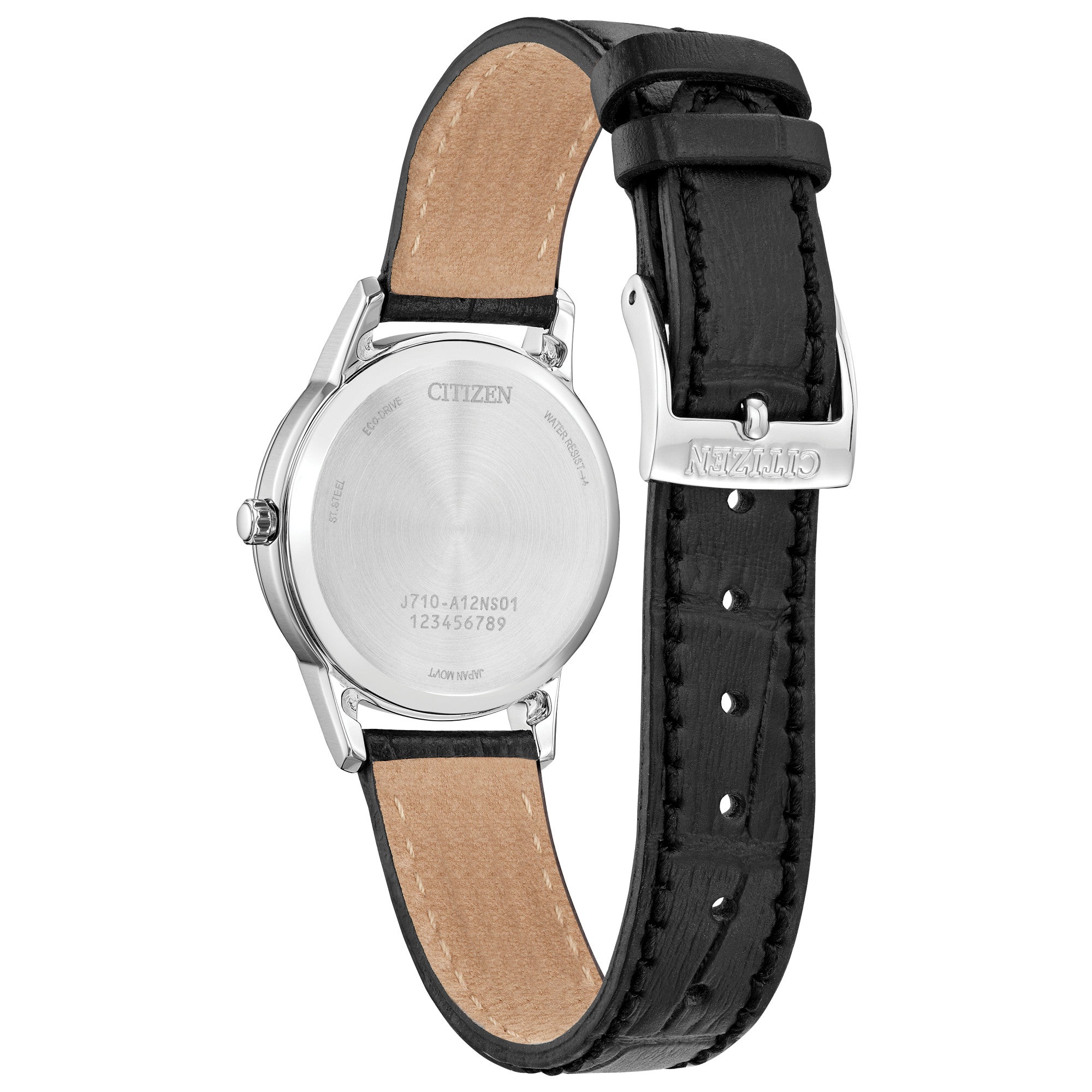 Citizen Classic FE1087-01L watch, back view