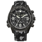 Montre Citizen Promaster Land U822 JV1008-63E, cadran noir, mise en situation