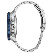 Montre Citizen Promaster Skyhawk A-T JY8078-52L, cadran bleu, vue de profil