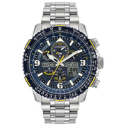 Montre Citizen Promaster Skyhawk A-T JY8078-52L, cadran bleu, vue de face