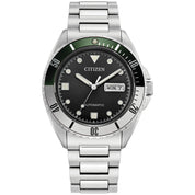 Citizen Sport Automatic NH7531-50E watch, black dial, front view