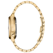 Montre Citizen Tsuyosa NK0032-56A, cadran argent, vue de profil