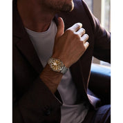 Citizen Tsuyosa NK5010-51X watch, green dial, lifestyle