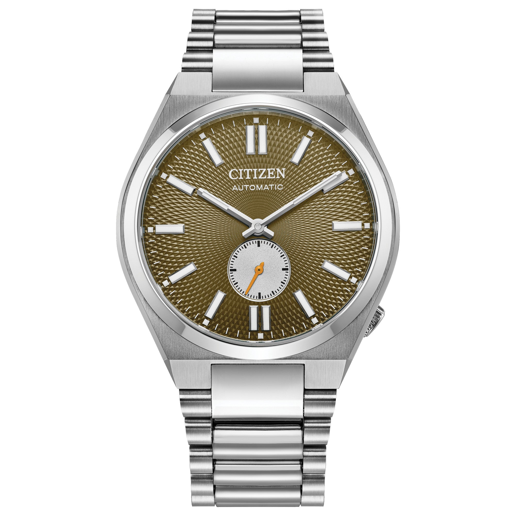 Citizen Tsuyosa NK5010-51X watch, green dial, front view