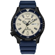 Citizen Promaster Dive Automatic NY0137-09A watch, white dial, front view