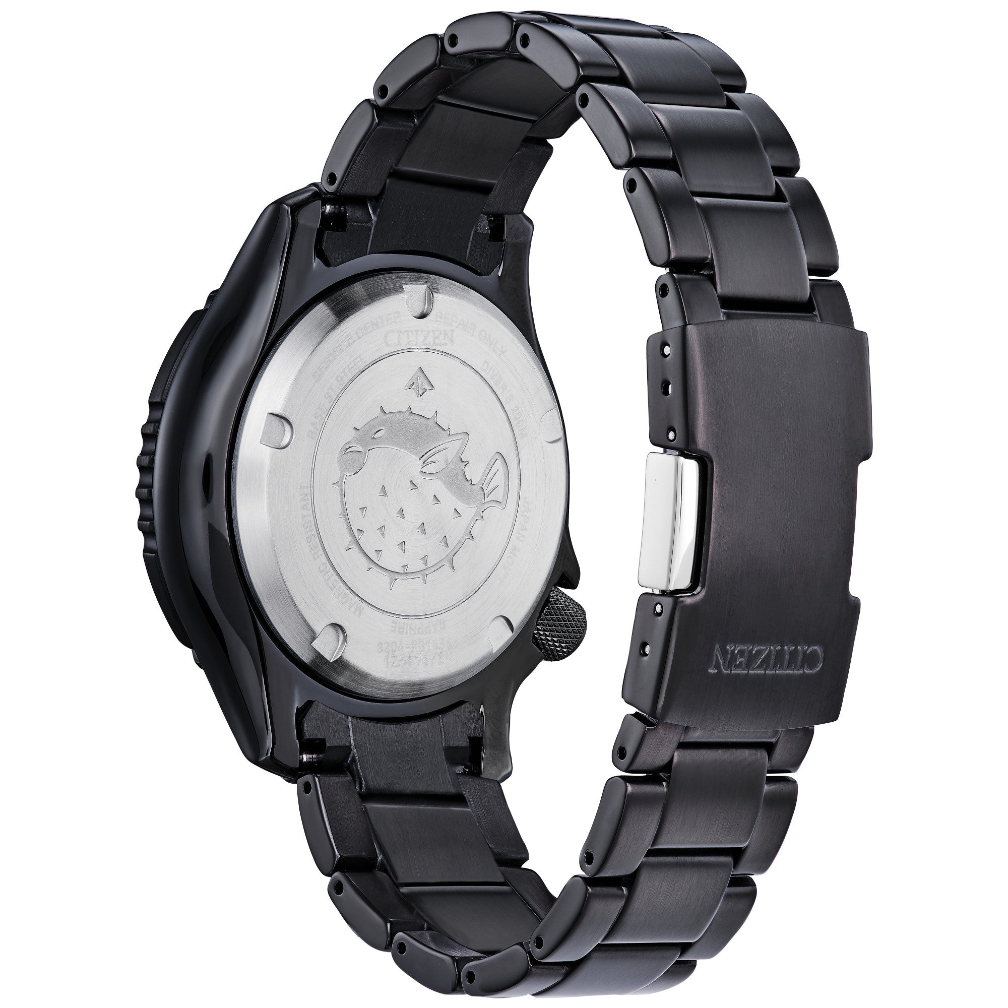 Montre Citizen Promaster Dive Automatic NY0155-58X, vue de dos