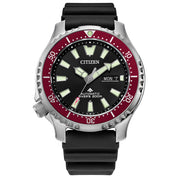 Citizen Promaster Dive Automatic NY0156-04E watch, black dial, front view