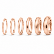 Bague jonc classique en or 10K — Coupe confort 2mm à 7mm