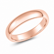 Bague jonc classique en or 10K — Coupe confort 2mm à 7mm