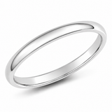 Bague jonc classique en or 18K — Coupe confort 2mm à 7mm