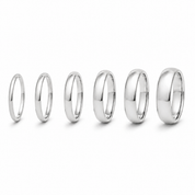 Bague jonc classique en or 10K — Coupe confort 2mm à 7mm
