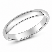 Bague jonc classique en or 10K — Coupe confort 2mm à 7mm