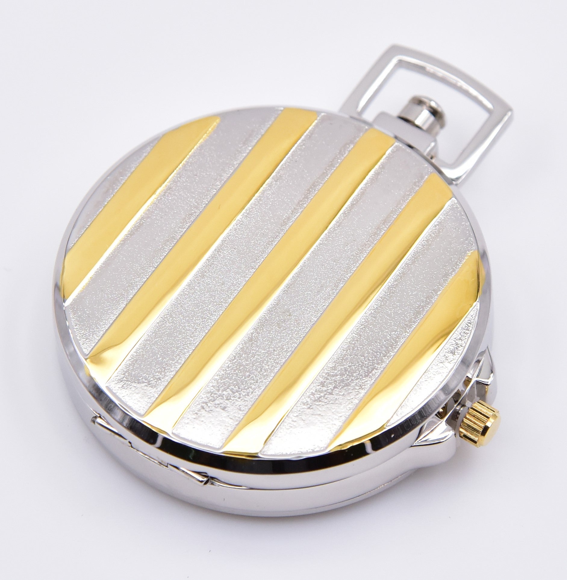 Montre de poche Fiori 3842, cadran blanc, vue de profil