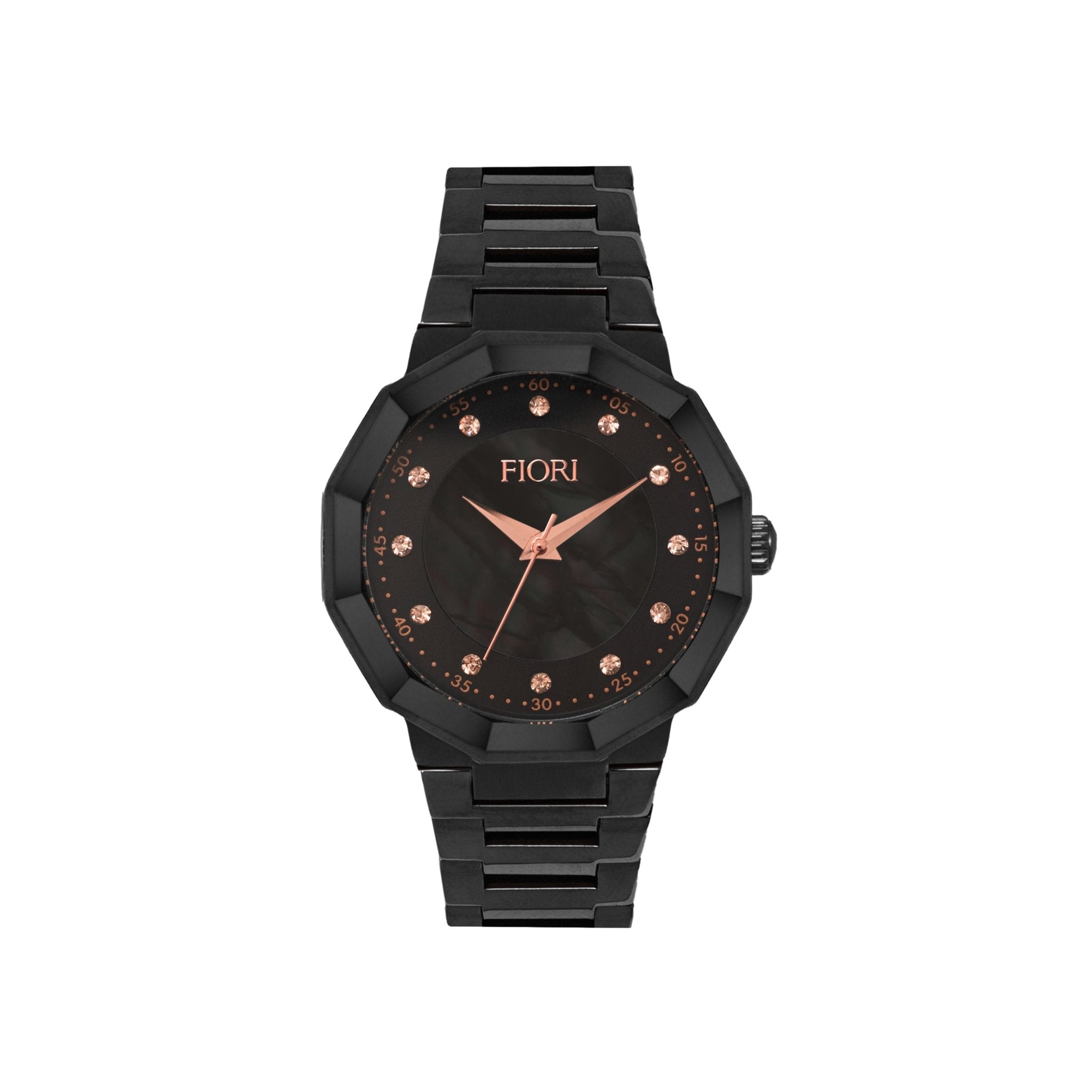 Montre Fiori 3901, cadran en nacre, vue de face
