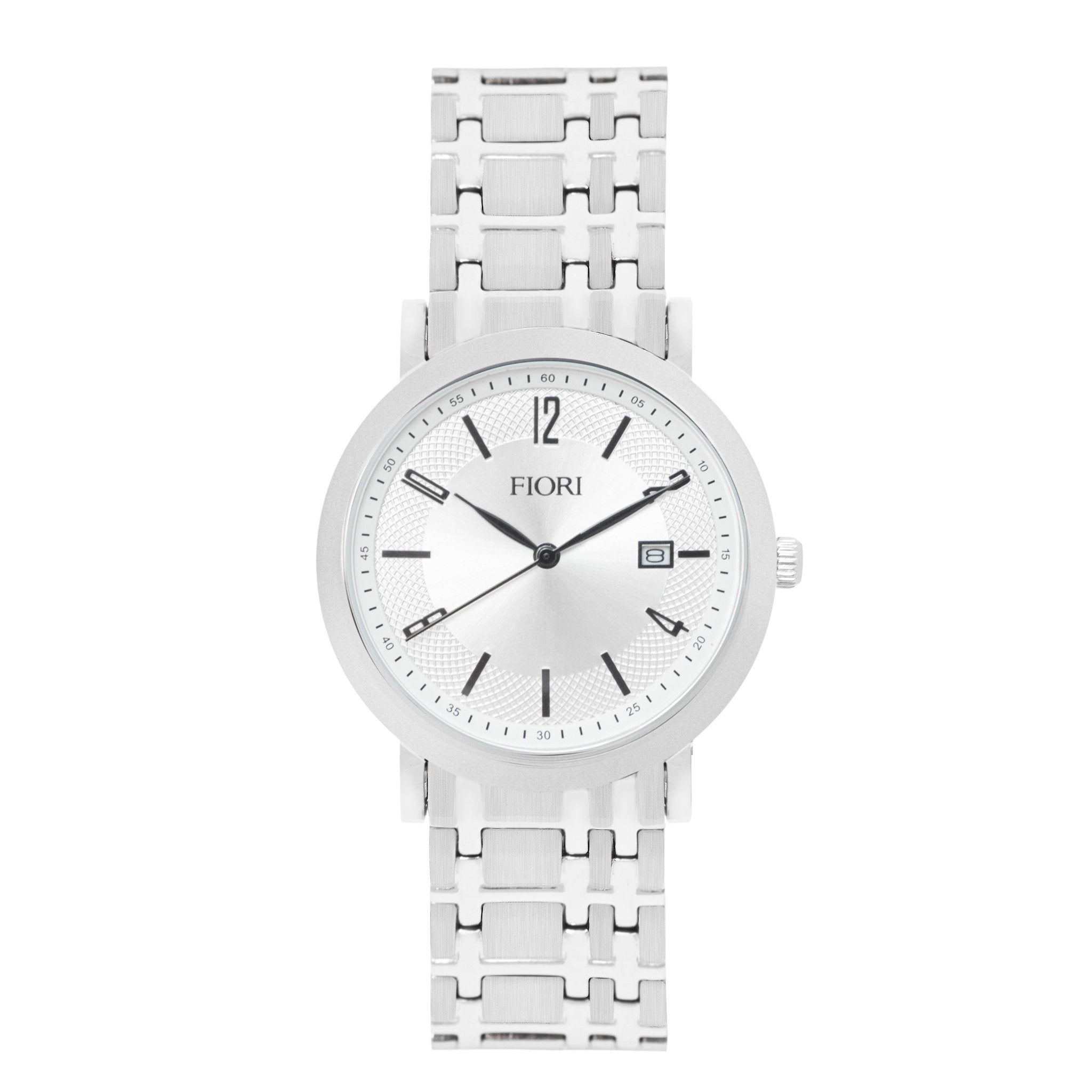Montre Fiori 3924, cadran argenté, vue de face