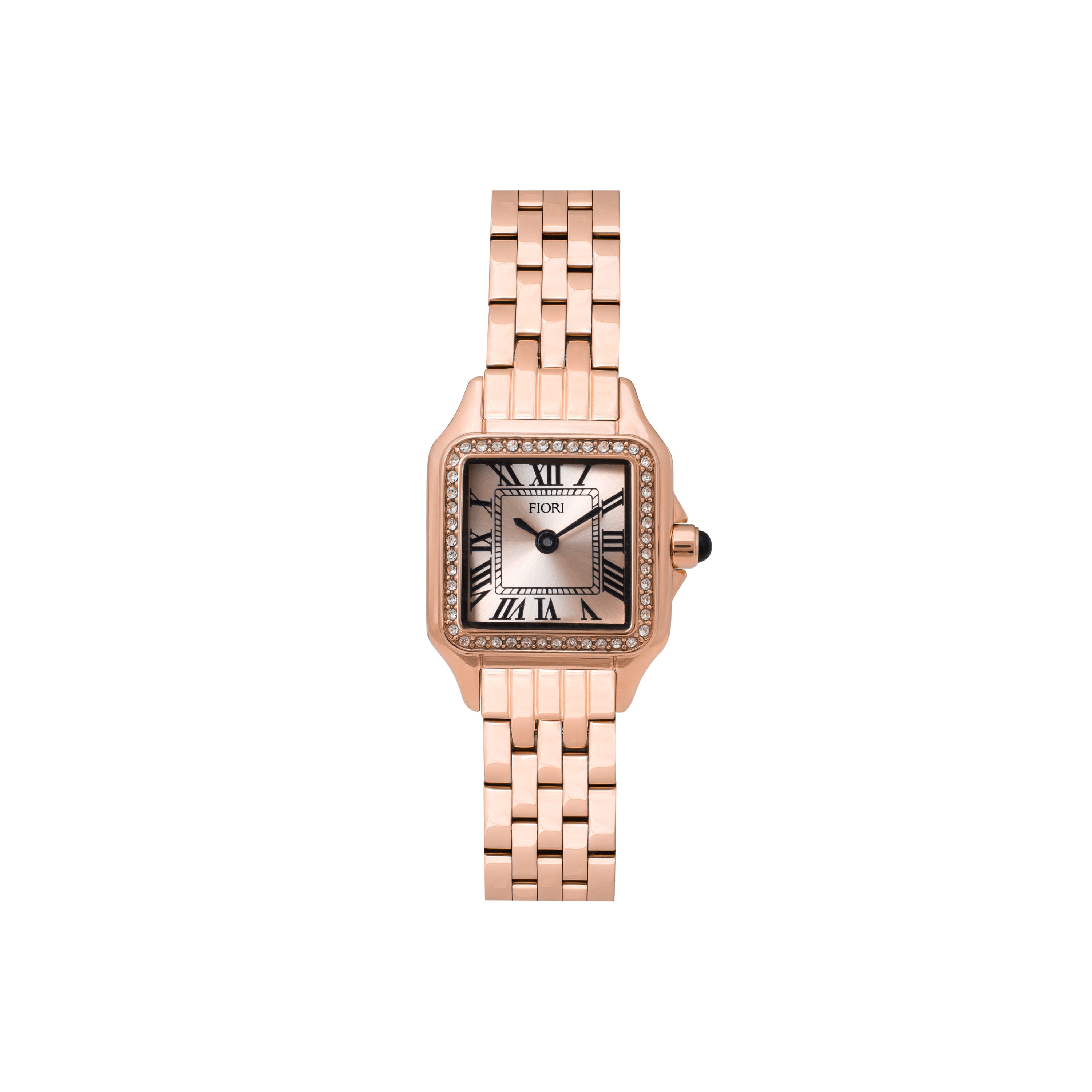 Montre Fiori 3962, cadran or rose, vue de face