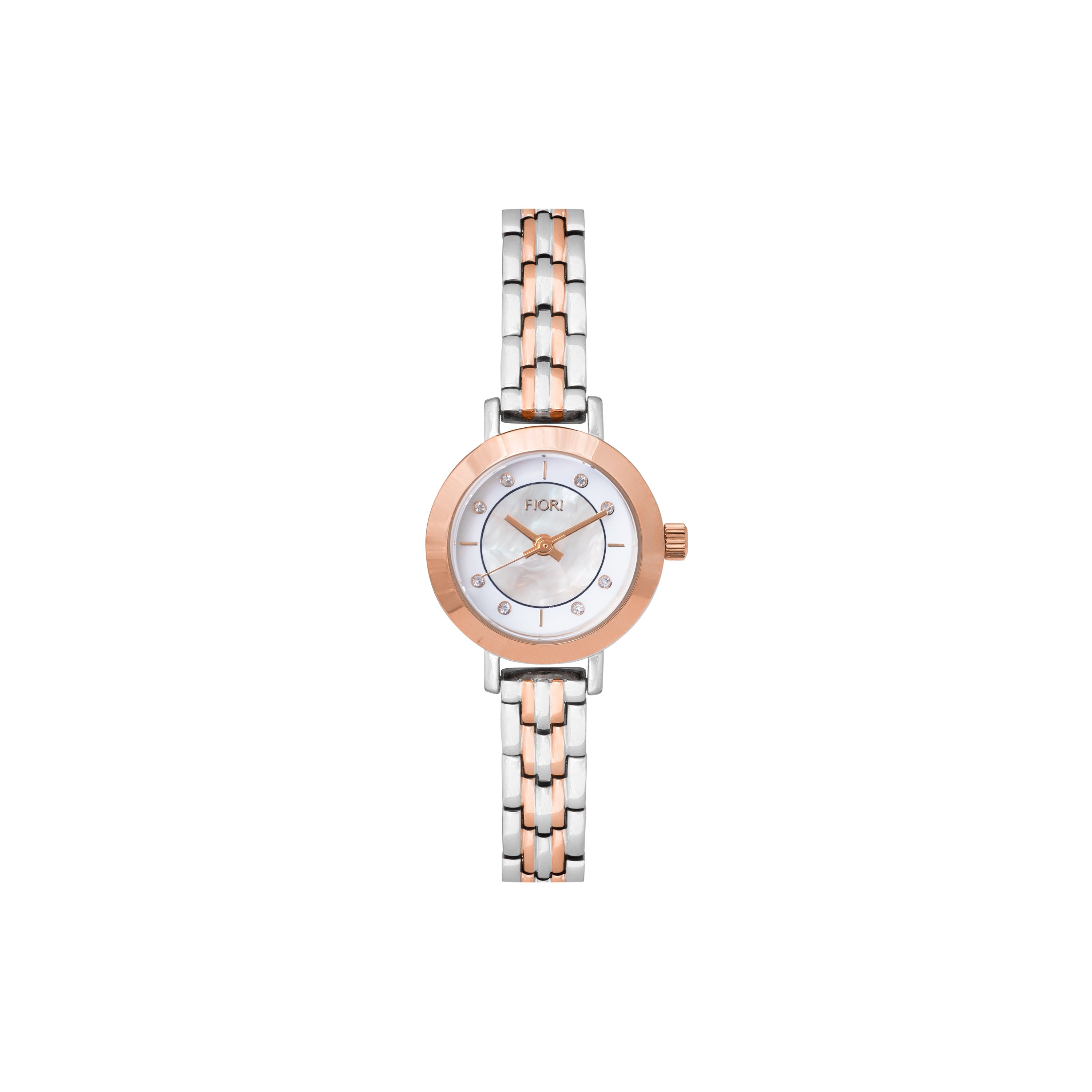 Montre Fiori 3985, cadran en nacre, vue de face