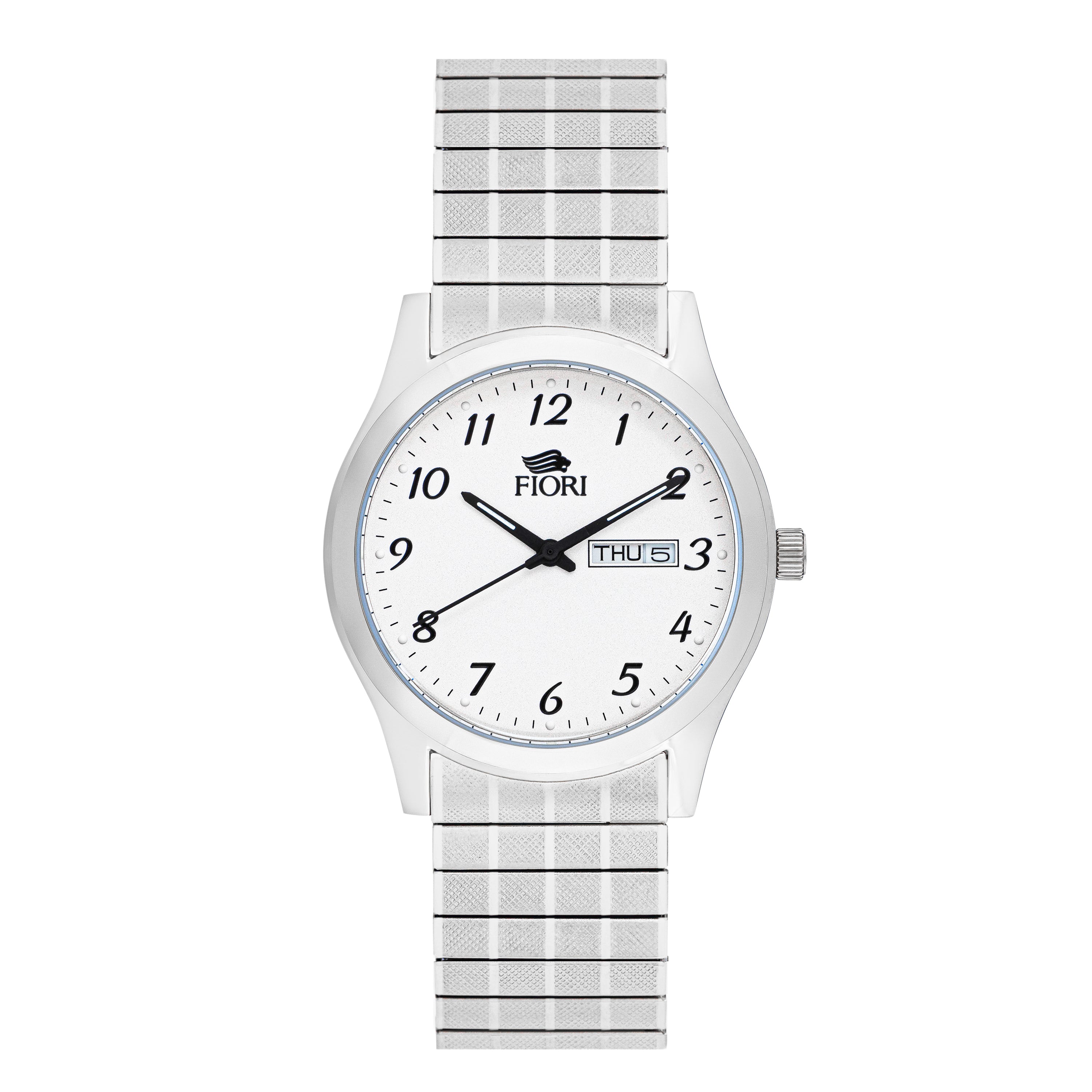 Montre Fiori 4008, cadran blanc, vue de face
