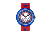 flikflak Dinosauritos ZFBNP117 watch, blue dial, side profile