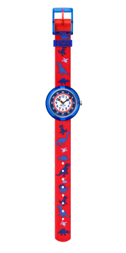 flikflak Dinosauritos ZFBNP117 watch, blue dial, full strap