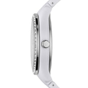 Fossil Stella ES1967 watch, white dial, side profile