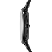 Fossil Jacqueline ES3614 watch, black dial, side profile