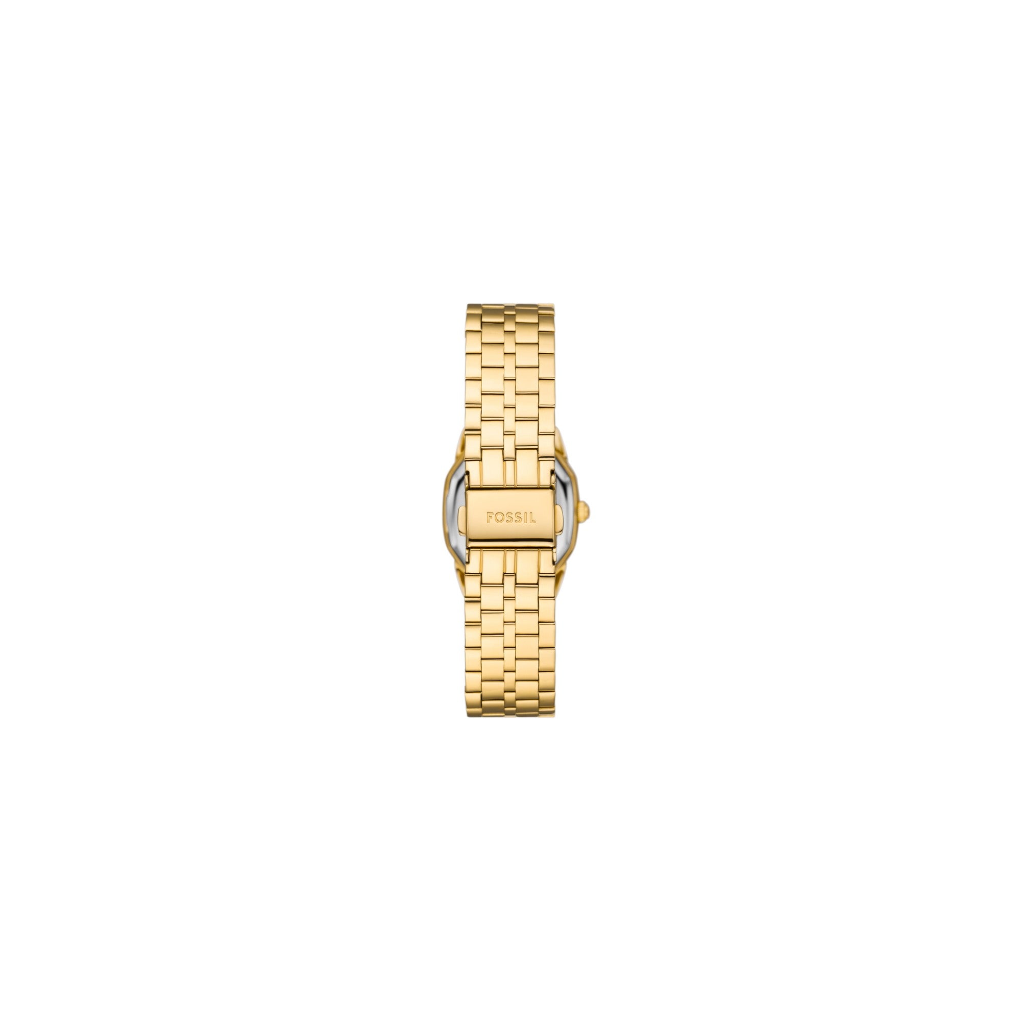 Montre Fossil Harlow ES5361, cadran beige, portée au poignet