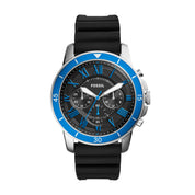 Montre Fossil Grant Sport FS5300, cadran noir, vue de face