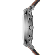 Montre Fossil Neutra FS5512, cadran gris, vue de profil