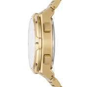 Montre Fossil Everett FS5862, cadran noir, vue de profil