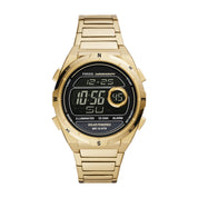 Montre Fossil Everett FS5862, cadran noir, vue de face