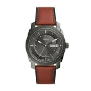 Montre Fossil Machine FS5900, cadran gris, vue de face