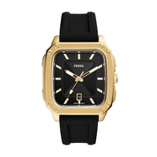 Montre Fossil Inscription FS5981, cadran noir, vue de face