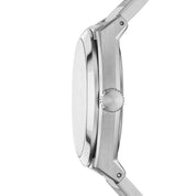 Montre Fossil Everett FS5985, cadran jaune, vue de profil