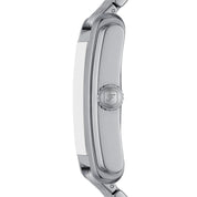 Montre Fossil Carraway FS6008, cadran argenté, vue de profil
