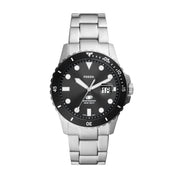 Montre Fossil Blue FS6032, cadran noir, vue de face