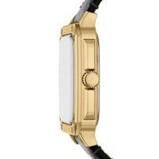 Montre Fossil Crosby FS6151, cadran noir, vue de profil