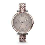 Fossil Heather JR1405 watch, grey dial, front view