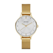 Montre Skagen Anita Lille SKW2150, cadran argenté, vue de face