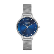 Skagen Anita Lille SKW2307 watch, blue dial, front view