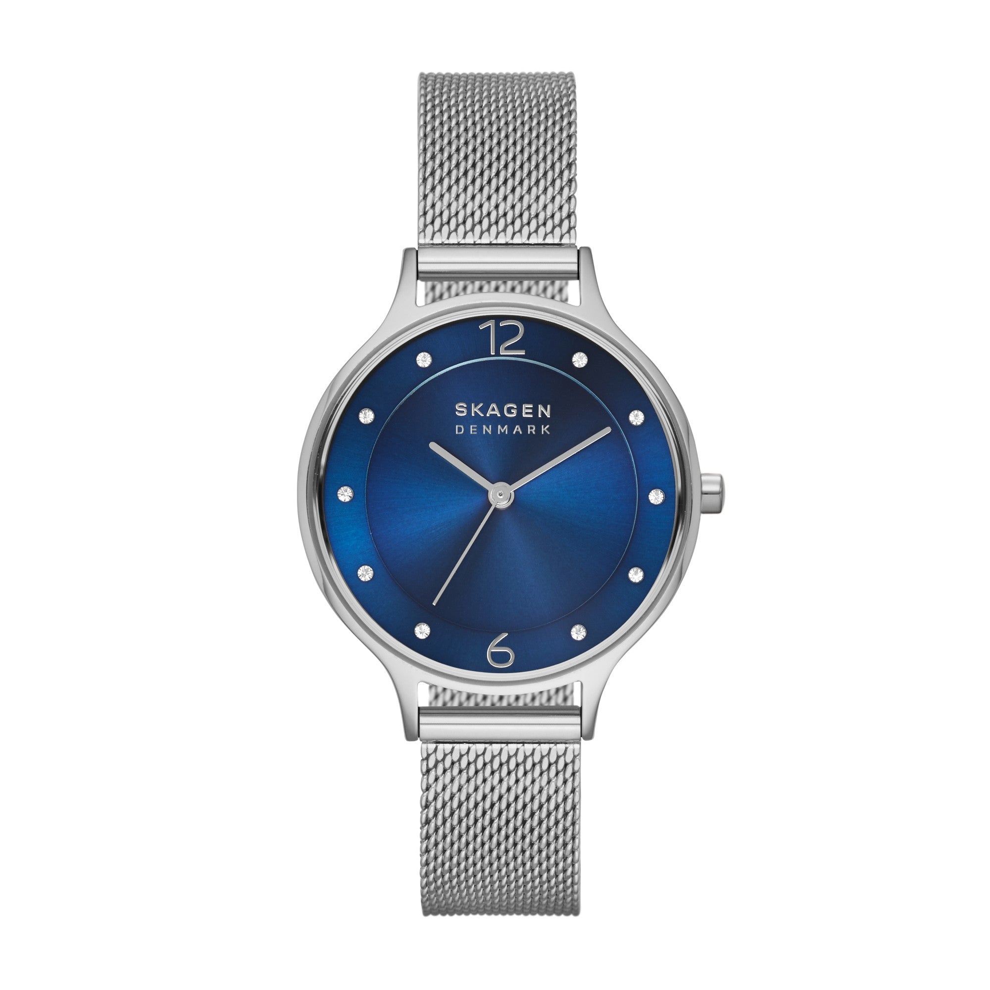 Skagen Anita Lille SKW2307 watch, blue dial, front view