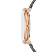 Montre Skagen Gitte SKW3012, cadran gris, vue de profil