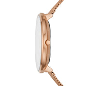 Montre Skagen Gitte SKW3013, cadran argenté, vue de profil
