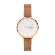 Montre Skagen Gitte SKW3013, cadran argenté, vue de face