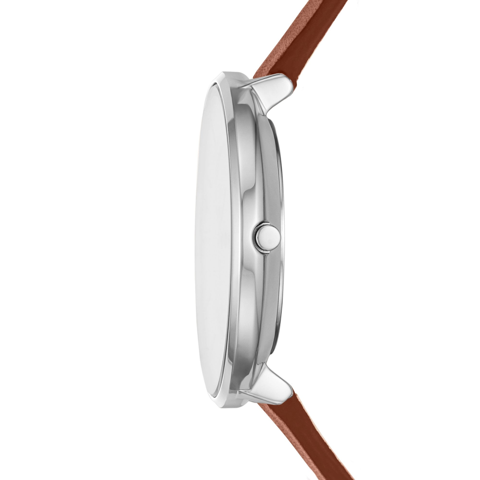 Skagen Gitte SKW3015 watch, silver-tone dial, side profile