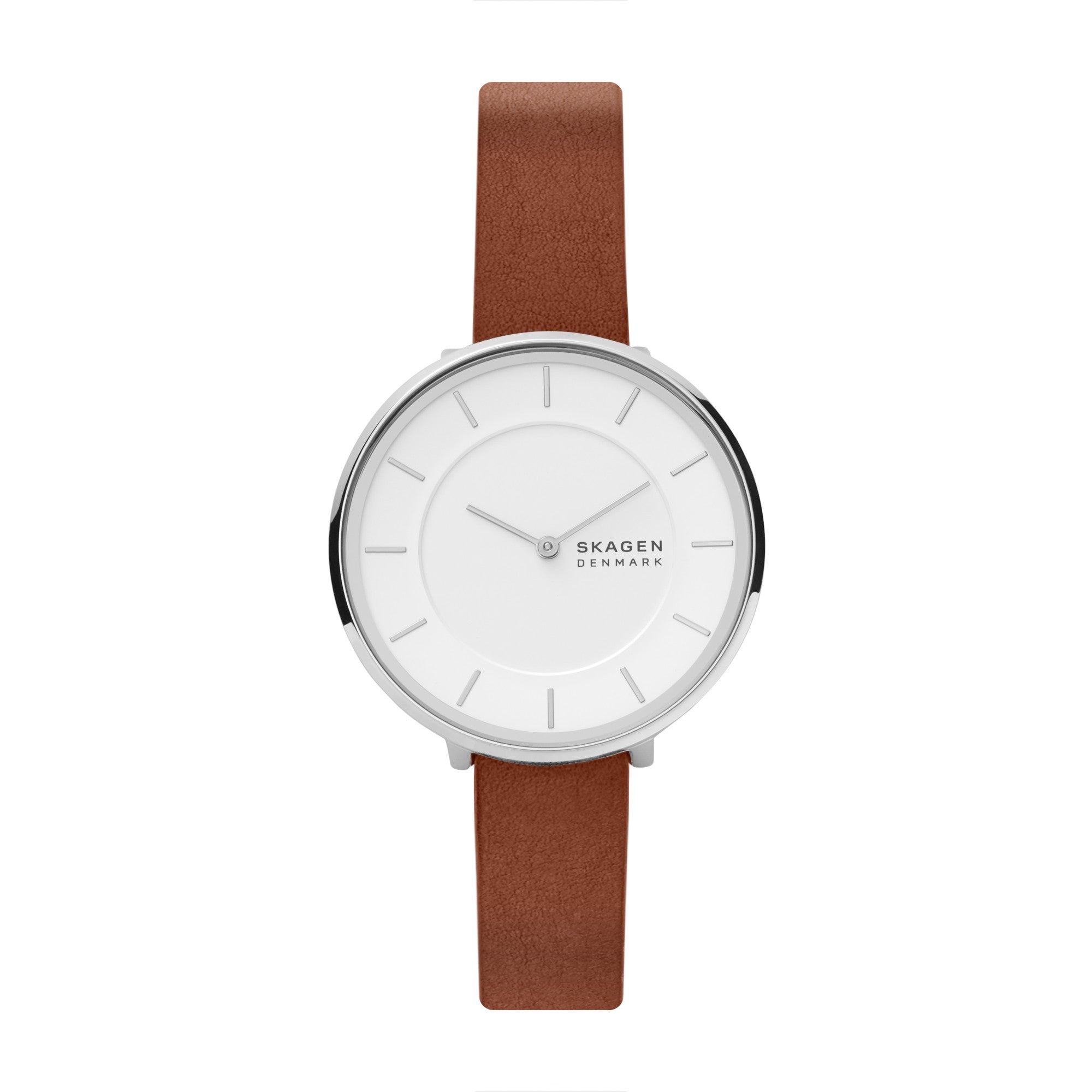 Skagen Gitte SKW3015 watch, silver-tone dial, front view